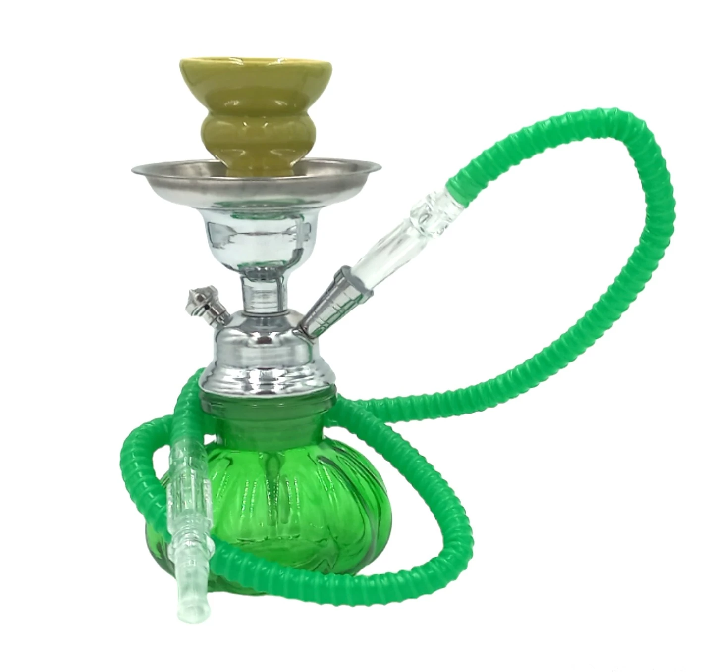 Narghilea Pumpkin Verde-green | Narghilea 1 furtun | NarghileaShop